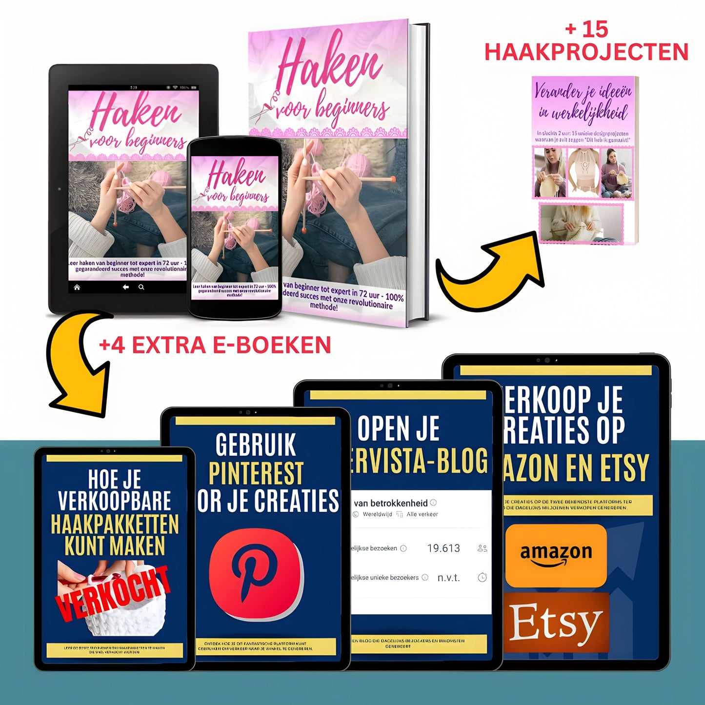 „MASTER CROCHETS PERFECT“: Vollständiges E-Book mit 4 Boni